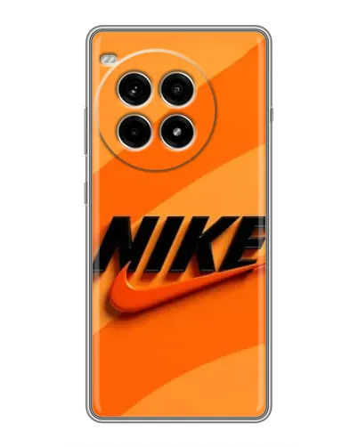 Чехол для OnePlus Ace 3 Pro с картинкой «Оранжевый драйв Nike»