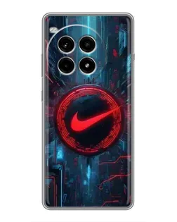 Чехол для OnePlus Ace 3 Pro с картинкой «Техногенный стиль Nike»