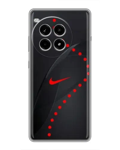 Чехол для OnePlus Ace 3 Pro с картинкой «Абстрактный дизайн Nike»