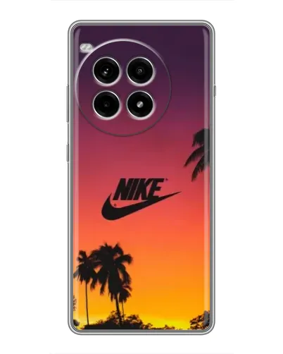 Чехол для OnePlus Ace 3 Pro с картинкой «Nike на закате солнца»