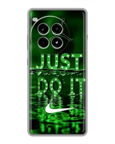 Чехол для OnePlus Ace 3 Pro с картинкой «Зеленый неоновый Nike»