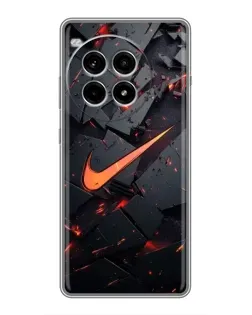 Чехол для OnePlus Ace 3 Pro с картинкой «Nike — эффект разломов»