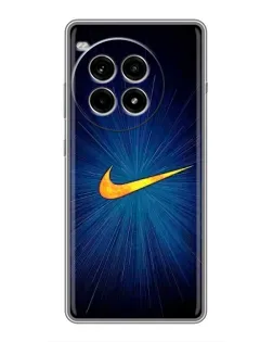 Чехол для OnePlus Ace 3 Pro с картинкой «Синий пульс Nike»