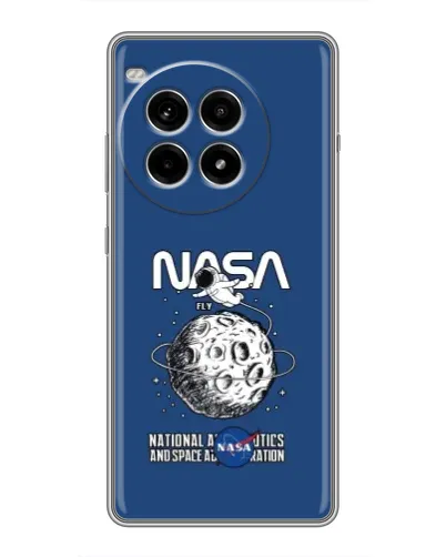 Чехол для OnePlus Ace 3 Pro с картинкой «NASA — лунная миссия»