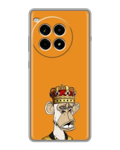 Чехол для OnePlus Ace 3 Pro с картинкой «Золотая обезьяна Bored Ape»