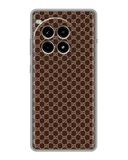 Чохол для OnePlus Ace 3 Pro з картинкою «Gucci — шоколадна сітка» Чохол для OnePlus Ace 3 Pro з картинкою «Gucci — шоколадна сітка»