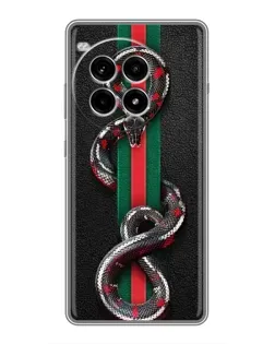 Чохол для OnePlus Ace 3 Pro з картинкою «Gucci — змія на смузі» Чохол для OnePlus Ace 3 Pro з картинкою «Gucci — змія на смузі»