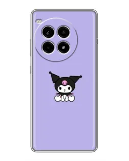 Чехол для OnePlus Ace 3 Pro с картинкой «Kuromi — фиолетовый минимализм» Чехол для OnePlus Ace 3 Pro с картинкой «Kuromi — фиолетовый минимализм»
