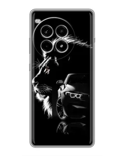 Чохол для OnePlus Ace 3 Pro з картинкою «BMW та лев»
