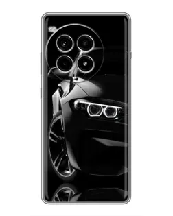 Чохол для OnePlus Ace 3 Pro з картинкою «Чорна BMW — профіль»