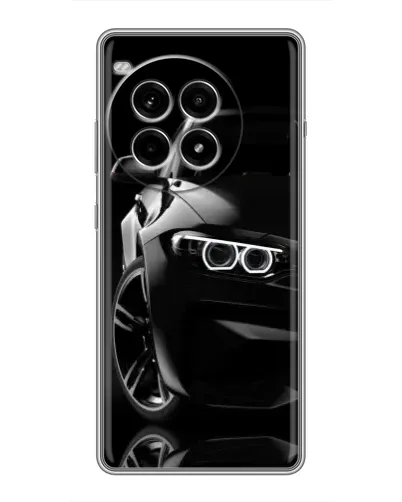 Чохол для OnePlus Ace 3 Pro з картинкою «Чорна BMW — профіль» Чохол для OnePlus Ace 3 Pro з картинкою «Чорна BMW — профіль»