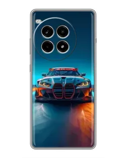 Чохол для OnePlus Ace 3 Pro з картинкою «BMW — вогні неону»