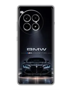 Чохол для OnePlus Ace 3 Pro з картинкою «BMW крізь нічне місто»