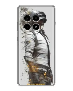 Чохол для OnePlus Ace 3 Pro з картинкою «PUBG — боєць у пилу»