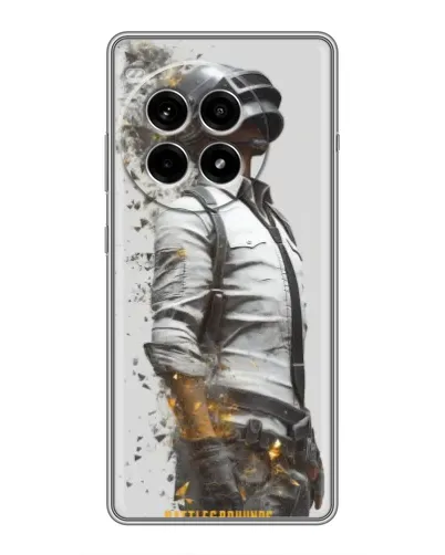 Чохол для OnePlus Ace 3 Pro з картинкою «PUBG — боєць у пилу»