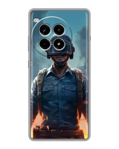Чохол для OnePlus Ace 3 Pro з картинкою «PUBG — реалістичний герой»
