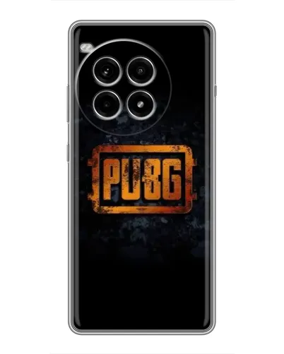 Чохол для OnePlus Ace 3 Pro з картинкою «PUBG — золотий логотип»