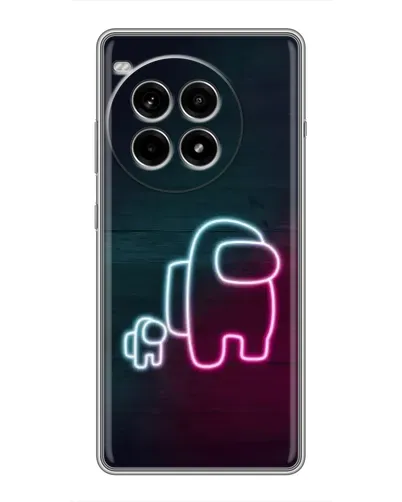 Чохол для OnePlus Ace 3 Pro з картинкою «Among Us неон-арт» Чохол для OnePlus Ace 3 Pro з картинкою «Among Us неон-арт»