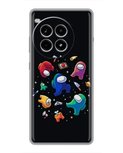 Чохол для OnePlus Ace 3 Pro з картинкою «Among Us космос» Чохол для OnePlus Ace 3 Pro з картинкою «Among Us космос»