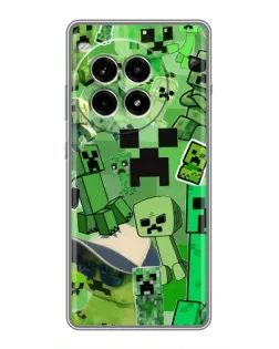 Чохол для OnePlus Ace 3 Pro з картинкою «Кріпери Minecraft»