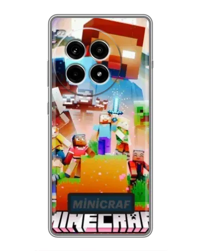 Чохол для OnePlus Ace 3 Pro з картинкою «Minecraft герої гри»