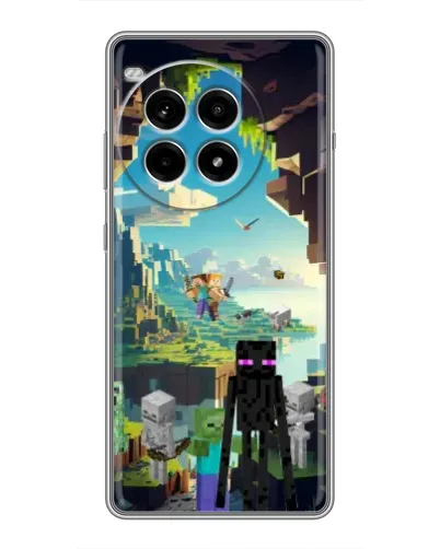 Чохол для OnePlus Ace 3 Pro з картинкою «Ендермен у лісі»