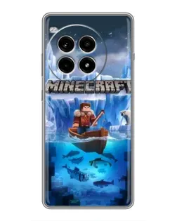 Чохол для OnePlus Ace 3 Pro з картинкою «Minecraft льодянийсвіт»