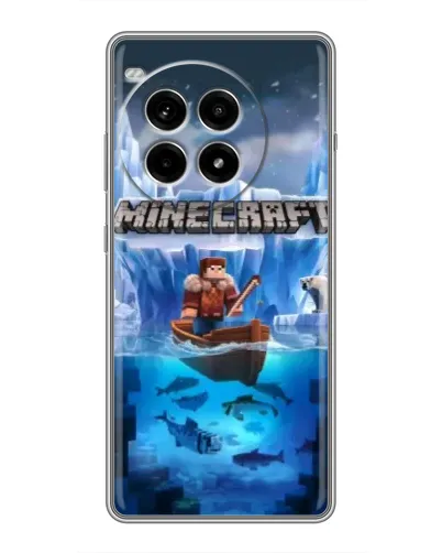 Чохол для OnePlus Ace 3 Pro з картинкою «Minecraft льодянийсвіт»