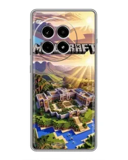 Чохол для OnePlus Ace 3 Pro з картинкою «Minecraft панорама»