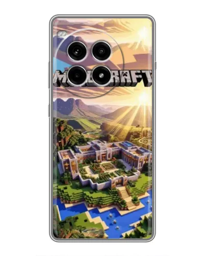 Чохол для OnePlus Ace 3 Pro з картинкою «Minecraft панорама»