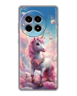 Чехол для OnePlus Ace 3 Pro с картинкой «Единорог среди облаков» Чехол для OnePlus Ace 3 Pro с картинкой «Единорог среди облаков»