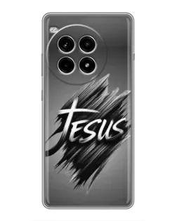 Чехол для OnePlus Ace 3 Pro с картинкой «Надпись Jesus Graffiti»