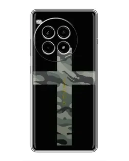 Чехол для OnePlus Ace 3 Pro с картинкой «Милитари Крест»