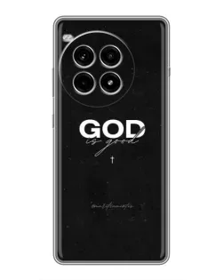 Чехол для OnePlus Ace 3 Pro с картинкой «GOD — Бог над всем»
