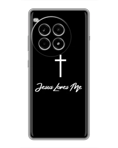 Чехол для OnePlus Ace 3 Pro с картинкой «Иисус любит тебя»