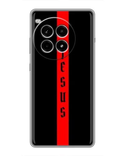 Чехол для OnePlus Ace 3 Pro с картинкой «Красная линия веры»