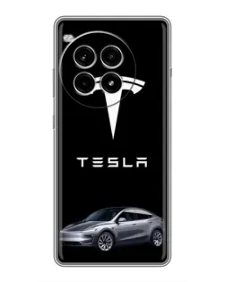 Чохол для OnePlus Ace 3 Pro з картинкою «Tesla Model Y»