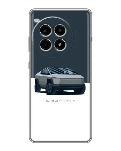 Чохол для OnePlus Ace 3 Pro з картинкою «Сріблястий Cybertruck Tesla» Чохол для OnePlus Ace 3 Pro з картинкою «Сріблястий Cybertruck Tesla»