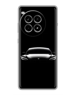 Чохол для OnePlus Ace 3 Pro з картинкою «Фари Tesla Night»