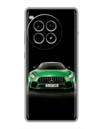 Чохол для OnePlus Ace 3 Pro з картинкою «Mercedes — неоновий лого»