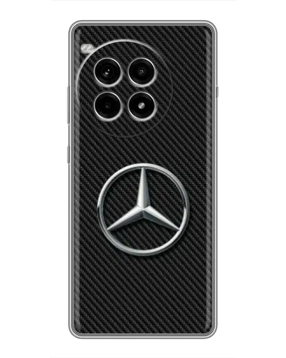 Чехол для OnePlus Ace 3 Pro с картинкой «Карбоновый Mercedes стиль» Чехол для OnePlus Ace 3 Pro с картинкой «Карбоновый Mercedes стиль»
