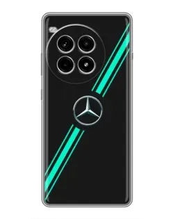 Чехол для OnePlus Ace 3 Pro с картинкой «Спортивные линии Mercedes»