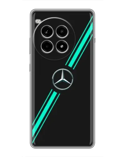 Чехол для OnePlus Ace 3 Pro с картинкой «Спортивные линии Mercedes» Чехол для OnePlus Ace 3 Pro с картинкой «Спортивные линии Mercedes»