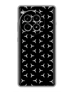 Чехол для OnePlus Ace 3 Pro с картинкой «Mercedes паттерн звезд»