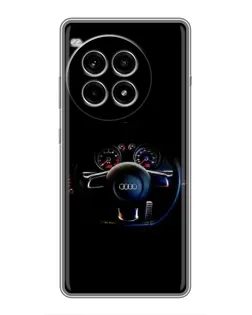 Чохол для OnePlus Ace 3 Pro з картинкою «Салон Audi — кермо» Чохол для OnePlus Ace 3 Pro з картинкою «Салон Audi — кермо»