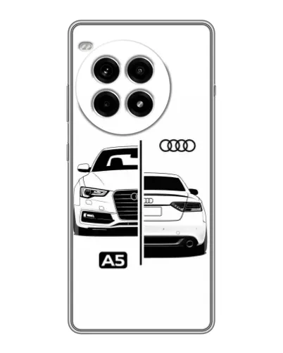 Чохол для OnePlus Ace 3 Pro з картинкою «Audi — контрастний дизайн»