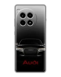 Чохол для OnePlus Ace 3 Pro з картинкою «Audi — градієнтний контур»