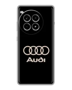 Чохол для OnePlus Ace 3 Pro з картинкою «Audi — золотий логотип»