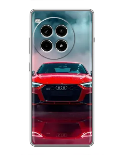 Чохол для OnePlus Ace 3 Pro з картинкою «Audi RS — червоний стиль»