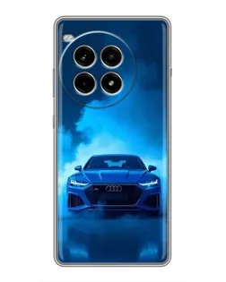 Чохол для OnePlus Ace 3 Pro з картинкою «Audi — блакитна енергія»